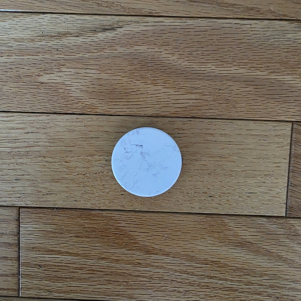 White Marble Popsocket For Cell Phone